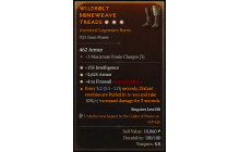 Legendary Boots[Sorcerer | *4 Firewall | *2625 Armor | *135 INT]