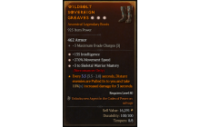 Legendary Boots[Necromancer | *3 SkelWarrior | *27 MS | *135 INT]