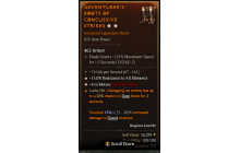 Legendary Boots[Sorcerer | *4 Meteor | *15 ResistAll]