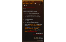 Legendary One-Handed Axe[*75 DMG_Crit | *45 DMG | *135 INT]