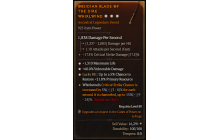 Legendary One-Handed Sword[*21 LH:Res | *60 DMG_Vulnerable | *1310 Life]