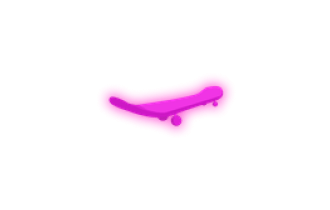 Neon Pink Skateboard (Adopt Me - Transport) [Ultra Rare]