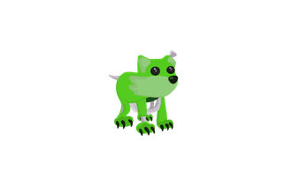 Zombie Wolf (Adopt Me - Pet) [Adopt Me - Pet]