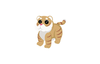 Lunar Gold Tiger (Adopt Me - Pet) [Adopt Me - Pet]