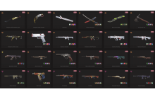 UNIQUE - Unranked - 8x Knife Skins [18 Agents, LVL 232, 2x Champions 2021 Skins and MORE!]