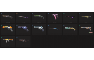 UNIQUE - Unranked - 8x Knife Skins [18 Agents, LVL 232, 2x Champions 2021 Skins and MORE!]