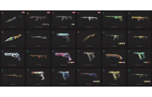 UNIQUE - Gold - 3x Knife Skins [17 Agents, LVL 211, Reaver Knife and MORE!]