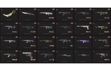 UNIQUE - Unranked - 3x Knife Skins [14 Agents, LVL 56, 2x Prime//2.0 Skins and MORE!]