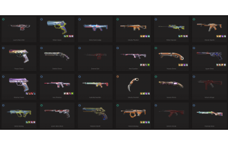 UNIQUE - Platinum - 3x Knife Skins [18 Agents, LVL 185, Glitchpop Vandal and MORE!]