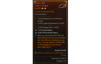 Legendary Ring[*9 Crit | *13.5 ATKSPD | 27 DMG]