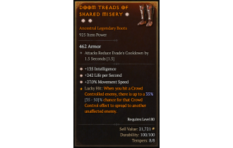 Legendary Boots[*27 MS | *135 INT]