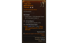 Legendary Boots[*27 MS | *135 INT | 735 Life]