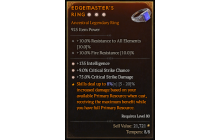 Legendary Ring[*9 Crit | *75 DMG_Crit | *135 INT]