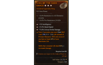 Legendary Ring[*13.5 ATKSPD | *75 DMG_Crit | *135 INT]