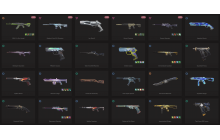 UNIQUE - Silver - 3x Knife Skins [18 Agents, LVL 165, Rgx 11z Pro Vandal and MORE!]