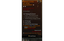 Legendary Two-Handed Mace[*150 DMG_Crit | *6 FOK | *270 STR]