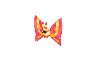 Rosy Maple Moth [Adopt Me - Pet]