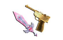 Luger Heart Bundle [Murder Mystery Item]