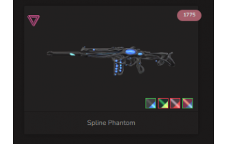 UNIQUE - Silver 1 - Spline Phantom [6 Agents, LVL 23 and MORE!]