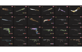 UNIQUE - Unranked - 13x Knife Skins [LVL 56, 5x Prelude To Chaos Skins and MORE!]