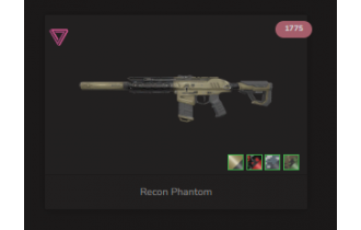 UNIQUE - Unranked - Recon Phantom [10 Agents, LVL 48 and MORE!]