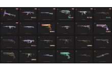 UNIQUE - Unranked - 3x Knife Skins [16 Agents, LVL 252, Glitchpop Axe and MORE!]