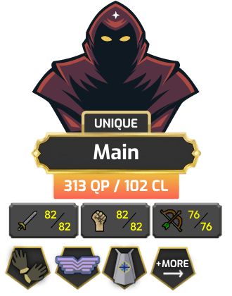 Main | Starter | TTL: 1674 | CL: 102 | QP: 313 [B Gloves, Defender, DS2, Piety, Quest Cape, MM2, DT2, Mithril Gloves + MORE!]