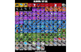 UNIQUE - Galaxy, Elite Agent [146 Skins, 375 Vbucks, 133 Axes, 131 Emotes, 127 Gliders and MORE!]