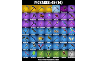 UNIQUE - Ikonik, Galaxy [95 Skins, 1550 Vbucks, 49 Axes, 67 Emotes, 52 Gliders and MORE!]