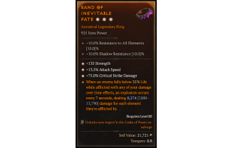 Legendary Ring[*13.5 ATKSPD | *75 DMG_Crit | *135 STR]