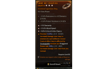 Legendary Ring[*9 Crit | *13.5 ATKSPD | *135 DEX]