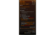 Legendary Boots[Barbarian | *27 MS | *2625 Armor | 3 WarCry]