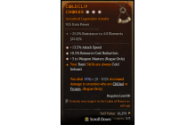 Legendary Amulet[Rogue | *3 WeaponMastery | *13.5 ATKSPD | *10.5 RCR]