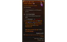 Legendary Amulet[Druid | *13.5 ATKSPD | 2 Envenom | 8 Crit]