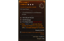 Legendary Amulet[Sorcerer | *3 GlassCannon | *45 DMG]