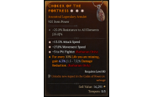 Legendary Amulet[Barbarian | *3 PitFighter | *27 MS | *13.5 ATKSPD]