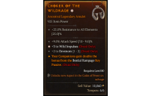 Legendary Amulet[Druid | *3 WildImpulses | 2 Envenom | 9 ATKSPD]