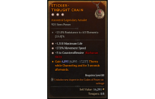 Legendary Amulet[Barbarian | *3 Counteroffensive | *27 MS | *1310 Life]