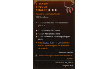 Legendary Amulet[Rogue | *3 AlchemicalAdvantage | *27 MS | *12 LHC]