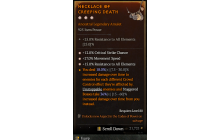 Legendary Amulet[*27 MS | *12 Crit | *15 ResistAll]