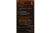 Legendary Amulet[Druid | *12 Crit | *13.5 ATKSPD | 2 CallOfTheWild]