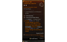 Legendary Amulet[Rogue | *12 Crit | *10.9% DEX | 2 Exploit]