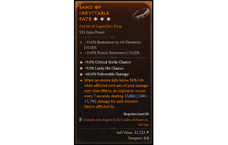 Legendary Ring[*9 Crit | *9 LHC | *60 DMG_Vulnerable]