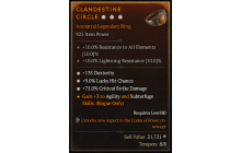 Legendary Ring[*9 LHC | *75 DMG_Crit | *135 DEX]