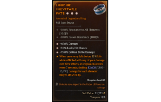 Legendary Ring[*9 LHC | *75 DMG_Crit | *45 DMG]