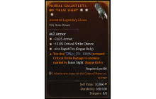 Legendary Gloves[RapidFire | *4 RapidFire | *12 Crit | *2625 Armor]