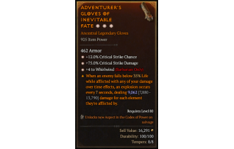 Legendary Gloves[Whirlwind | *4 Whirlwind | *12 Crit | *75 DMG_Crit]