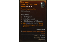 Legendary Helm[*15 ResistAll | *135 WP | *242 LpS]