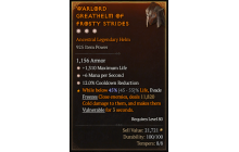 Legendary Helm[*12 CDR | *6 MpS | *1310 Life]