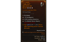 Legendary Helm[Necromancer | *3 SkelWarrior | *12 CDR | *135 INT]